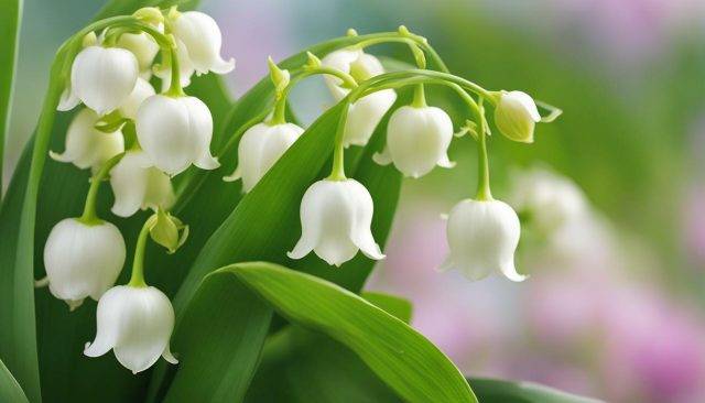 gambar bunga lily of the valley