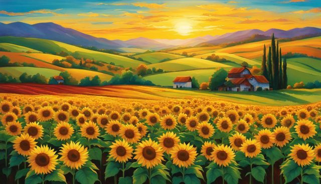 gambar latar belakang bunga matahari