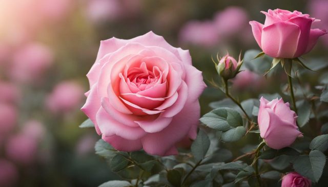gambar latar belakang bunga mawar
