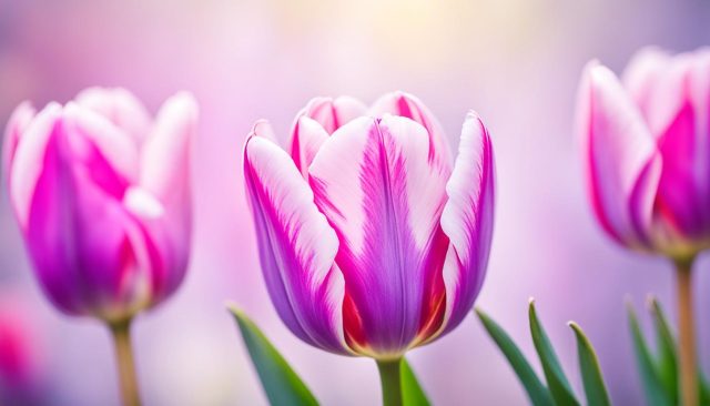 inspirasi bunga tulip aesthetic