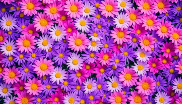 wallpaper bunga cerah