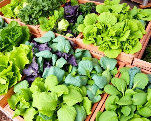 Hasil panen sayuran daun yang menggunakan Pupuk ABMIX Kualitas Premium Hasil panen sayuran daun yang menggunakan Pupuk ABMIX Kualitas Premium
