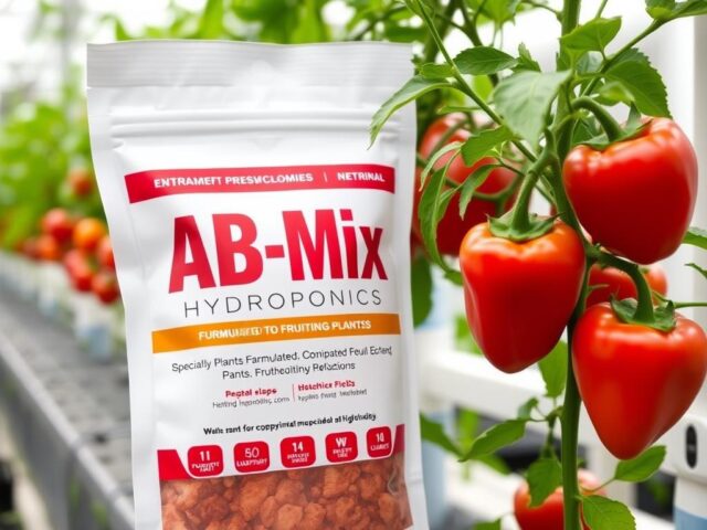 AB Mix khusus untuk tanaman berbuah seperti tomat dan paprika