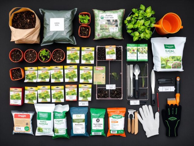 Bahan-bahan untuk membuat kebun vertikal balkon 1 meter Bahan-bahan untuk membuat kebun vertikal balkon 1 meter