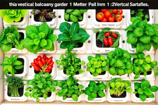 Berbagai jenis sayuran yang cocok untuk kebun vertikal balkon 1 meter Berbagai jenis sayuran yang cocok untuk kebun vertikal balkon 1 meter