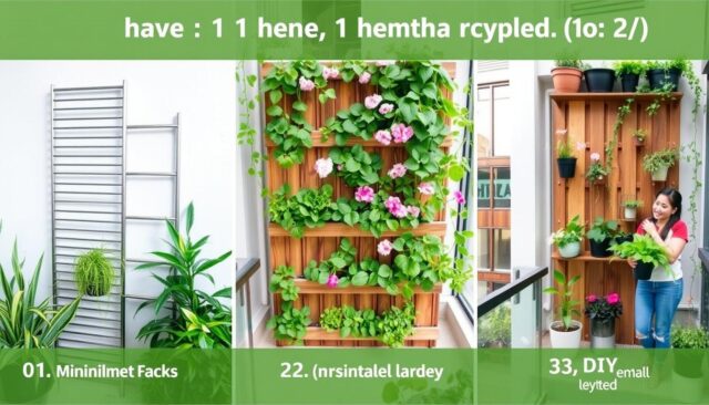 Inspirasi kebun vertikal balkon 1 meter yang berhasil Inspirasi kebun vertikal balkon 1 meter yang berhasil