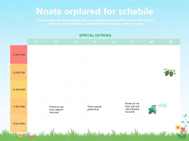 Kalender aplikasi pestisida nabati