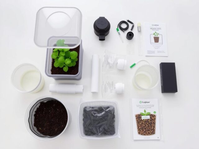 Komponen dasar starter kit hidroponik untuk pemula