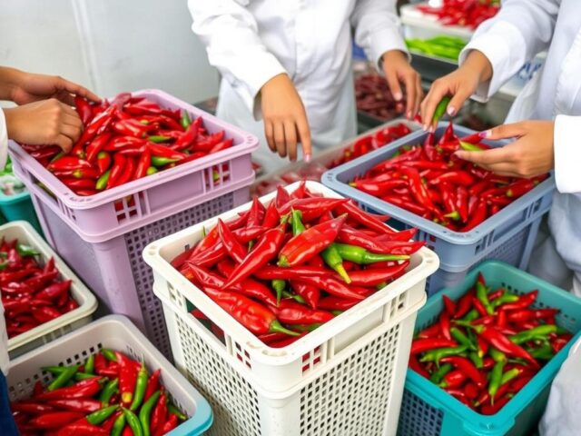 Penanganan pasca panen cabai rawit merah