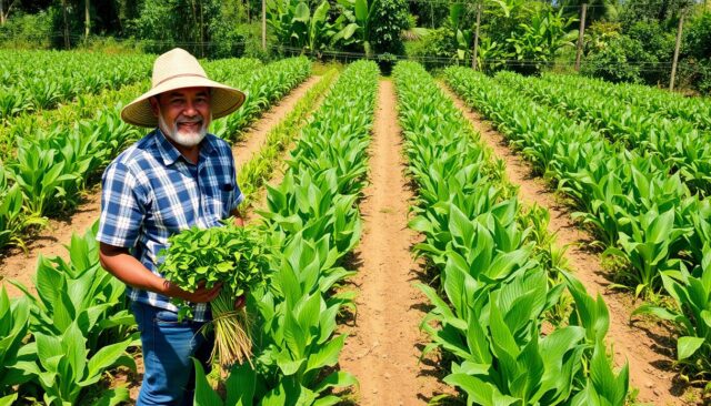 Petani sukses menggunakan pestisida nabati di kebunnya