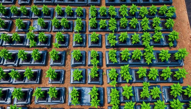 Pola jarak tanam cabai rawit merah yang optimal di lahan