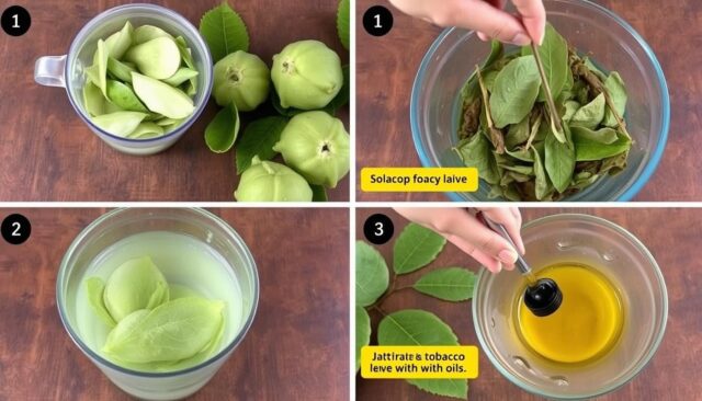 Proses pembuatan pestisida nabati dari daun sirsak