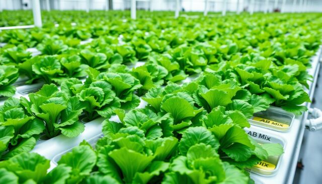 Sistem hidroponik modern menggunakan AB Mix Hidroponik dengan hasil panen melimpah