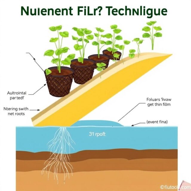 Starter kit hidroponik dengan sistem NFT untuk pemula
