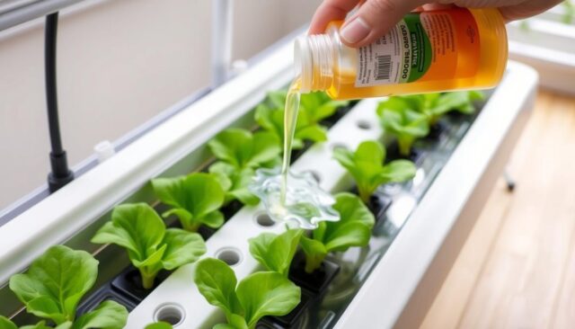 Aplikasi nutrisi AB Mix pada sistem hidroponik Aplikasi nutrisi AB Mix pada sistem hidroponik