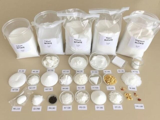 Bahan-bahan untuk meracik nutrisi AB Mix Bahan-bahan untuk meracik nutrisi AB Mix
