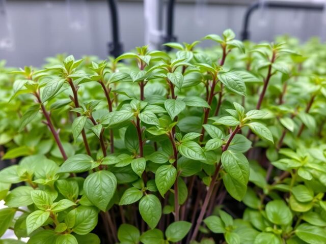 Kemangi dalam sistem hidroponik, benih cepat panen dengan aroma khas Kemangi dalam sistem hidroponik, benih cepat panen dengan aroma khas