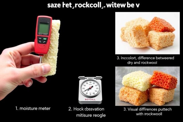 Metode pengukuran kelembapan rockwool menggunakan alat dan observasi visual untuk menjaga kelembapan agar akar sehat Metode pengukuran kelembapan rockwool menggunakan alat dan observasi visual untuk menjaga kelembapan agar akar sehat