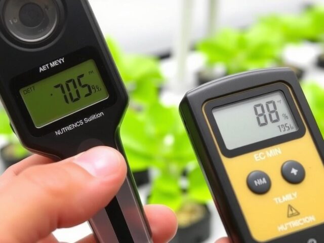 Pengukuran TDS dan EC larutan nutrisi AB Mix Pengukuran TDS dan EC larutan nutrisi AB Mix