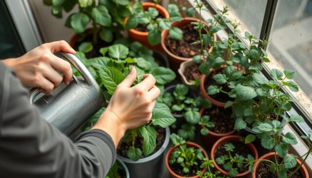 Perawatan tanaman urban farming di balkon