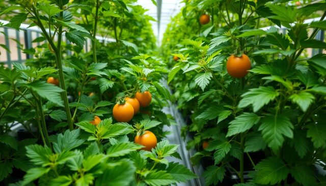 Tanaman hidroponik sehat bebas hama dengan hasil panen optimal Tanaman hidroponik sehat bebas hama dengan hasil panen optimal