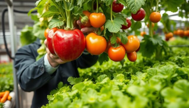 Hasil panen hidroponik yang optimal berkat pengelolaan AB Mix yang tepat tanpa kebocoran nutrisi